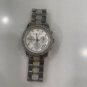 Michael Kors silver watch